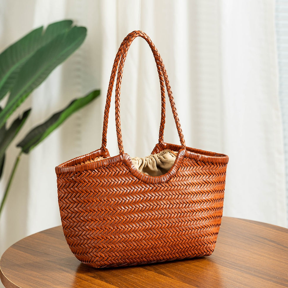 Thumbnail: Harper Woven Tote Bag