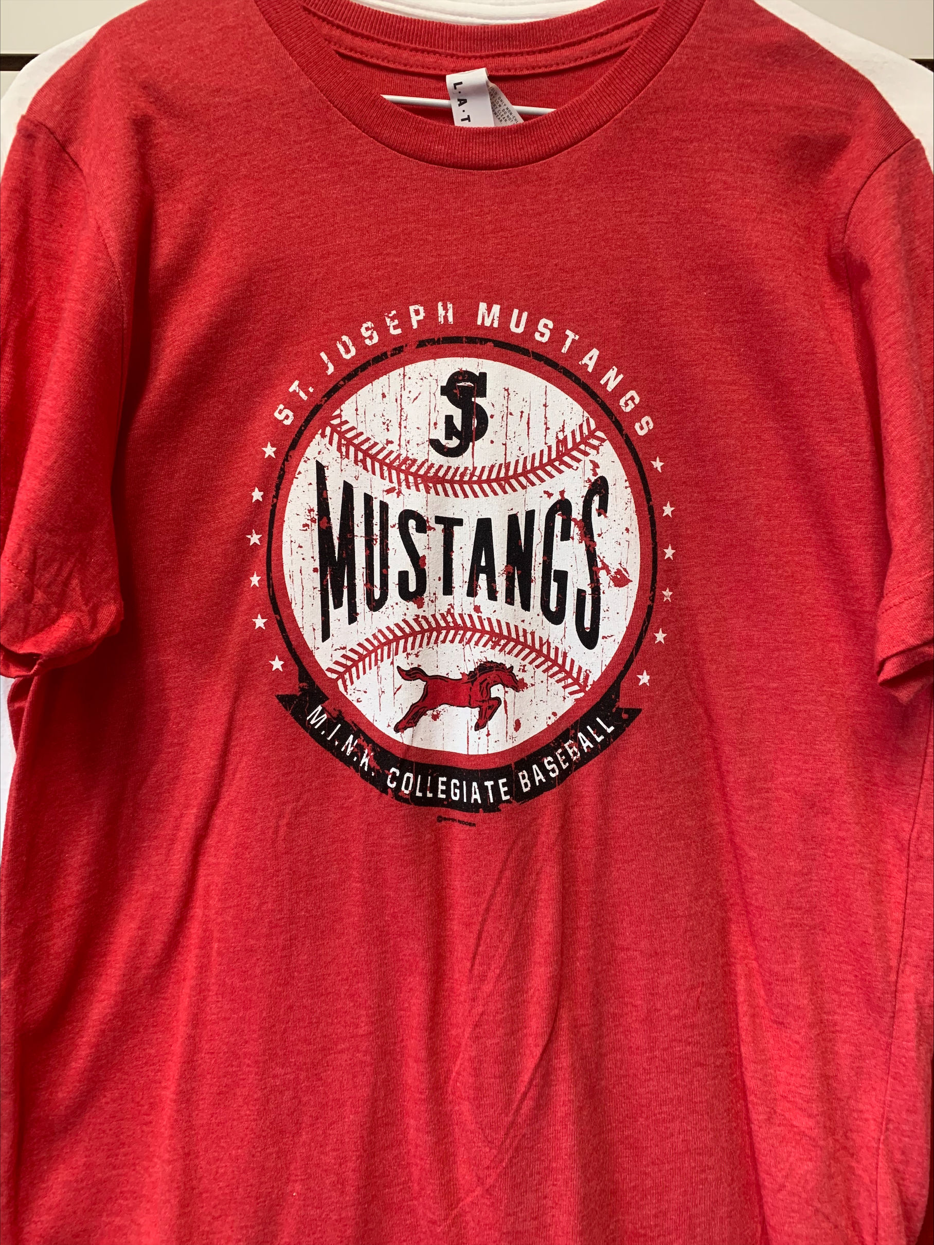 SJ Mustangs Heather Red