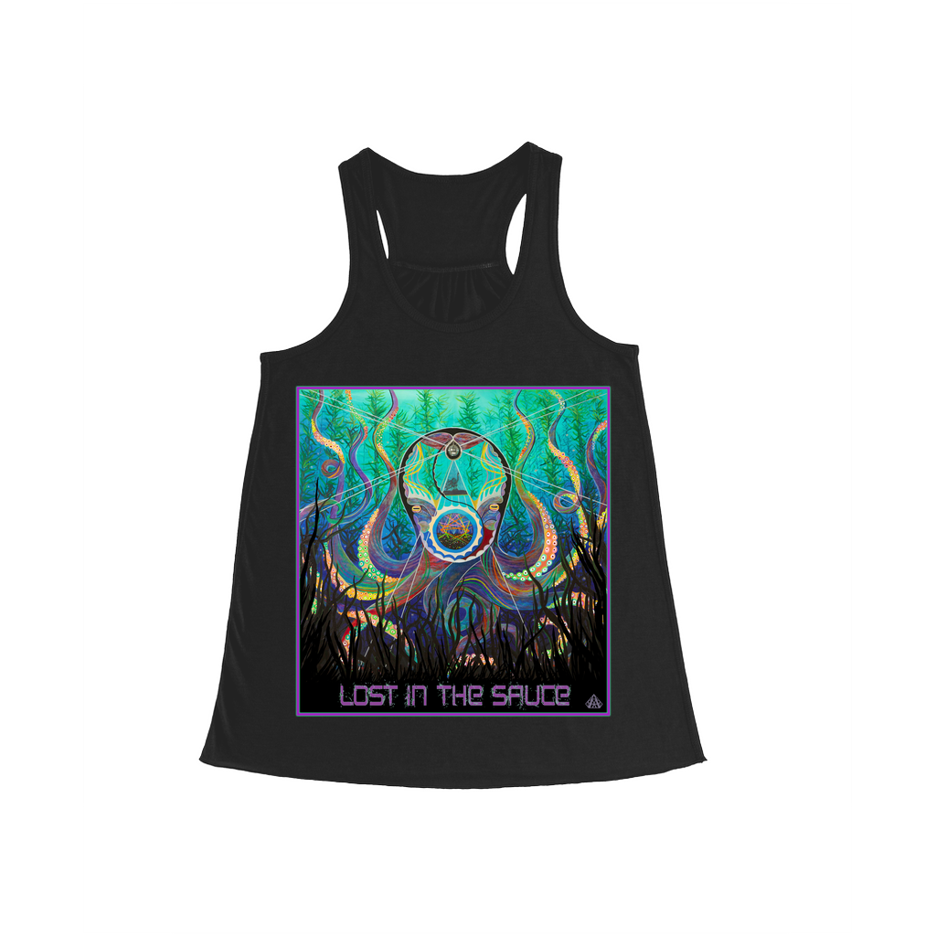 Lost in the Sauce Flowy Tank Top