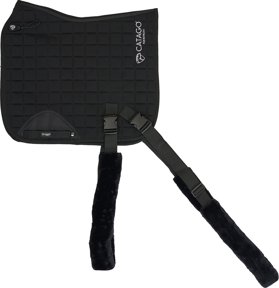 Thumbnail: Catago FIR-Tech Training Saddle Pad Elastic All Purpose