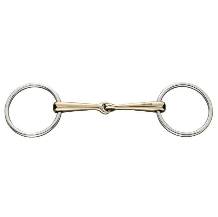 Sprenger Loose Ring Sensogan Single Jointed Snaffle Bit - 135mm/14 mm
