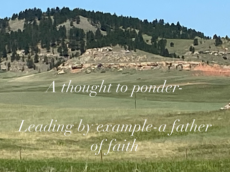 Leading by Example-A Father of Faith