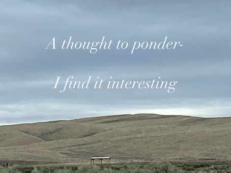 I find it interesting