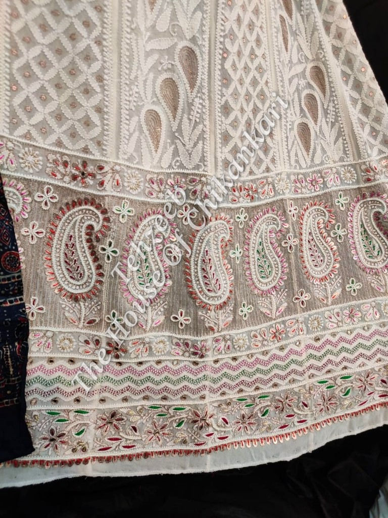 Thumbnail: Meenakari Chikankari Anarkali