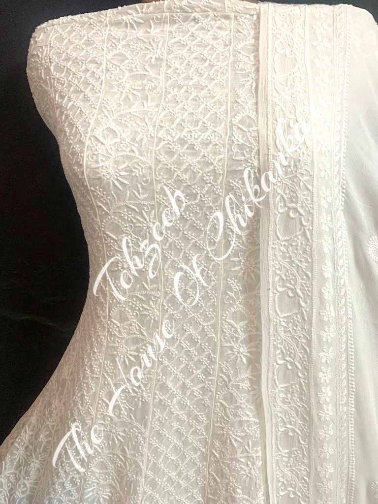 Thumbnail: Pechani - The Mughal Nakkashi Chikankari Anarkali