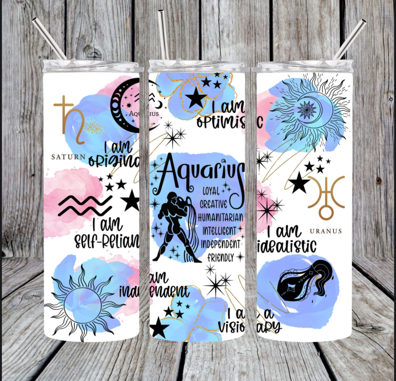 Zodiac Sign 20oz Tumblers