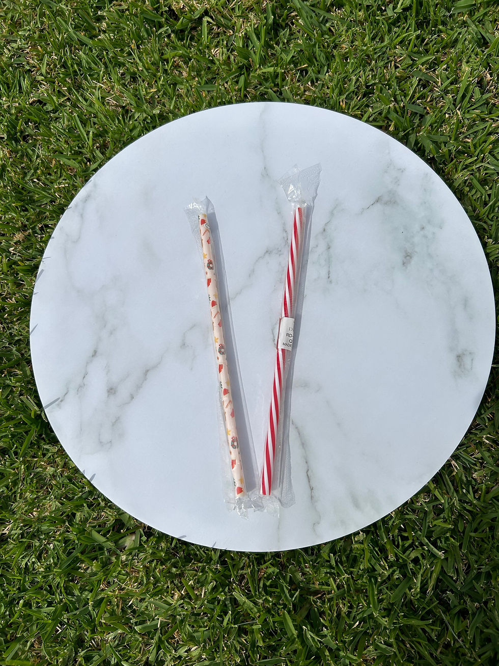 Christmas Straws 