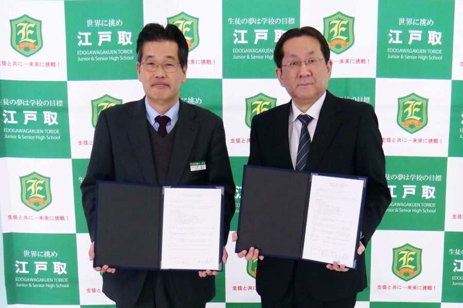 左から、山本宏之氏、東京薬科大学 三巻祥浩氏