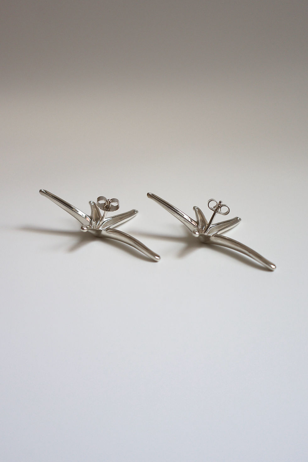 Thumbnail: Tiffany & Co. Elsa Peretti Starfish Sterling Silver Stud Earrings