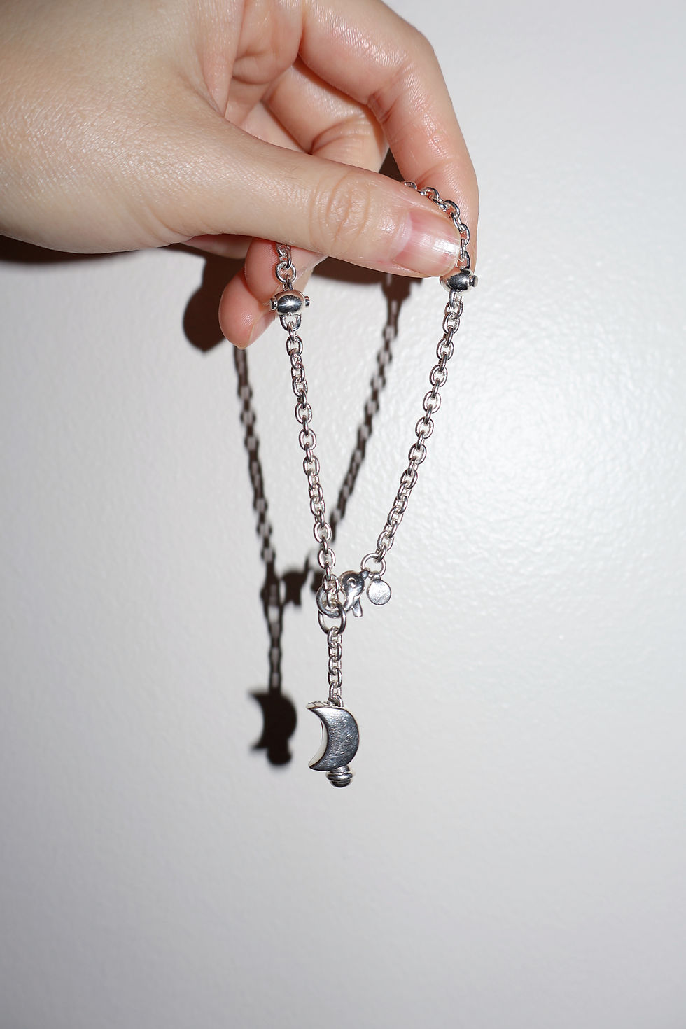 Thumbnail: Tiffany & Co. Moon and Teapot Sterling Silver Bracelet