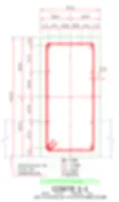 🟣 Detalle constructivo de una losa de cimentación mostrado en un plano estructural profesional.