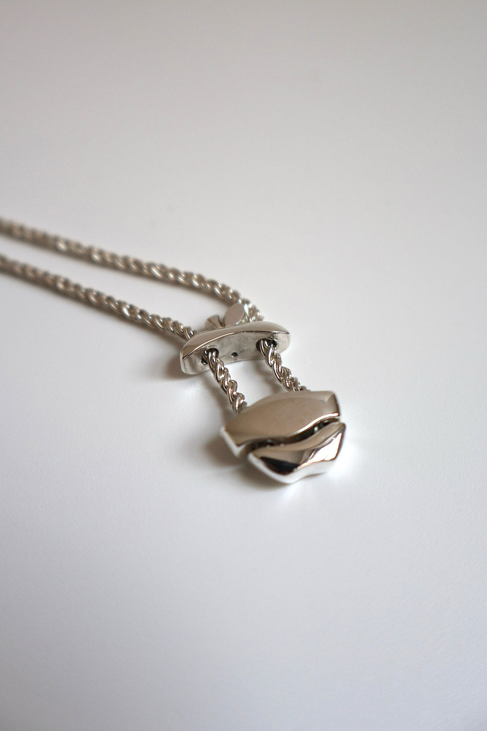 Thumbnail: Tiffany & Co. Segmented Apple Sterling Silver Necklace *RARE*