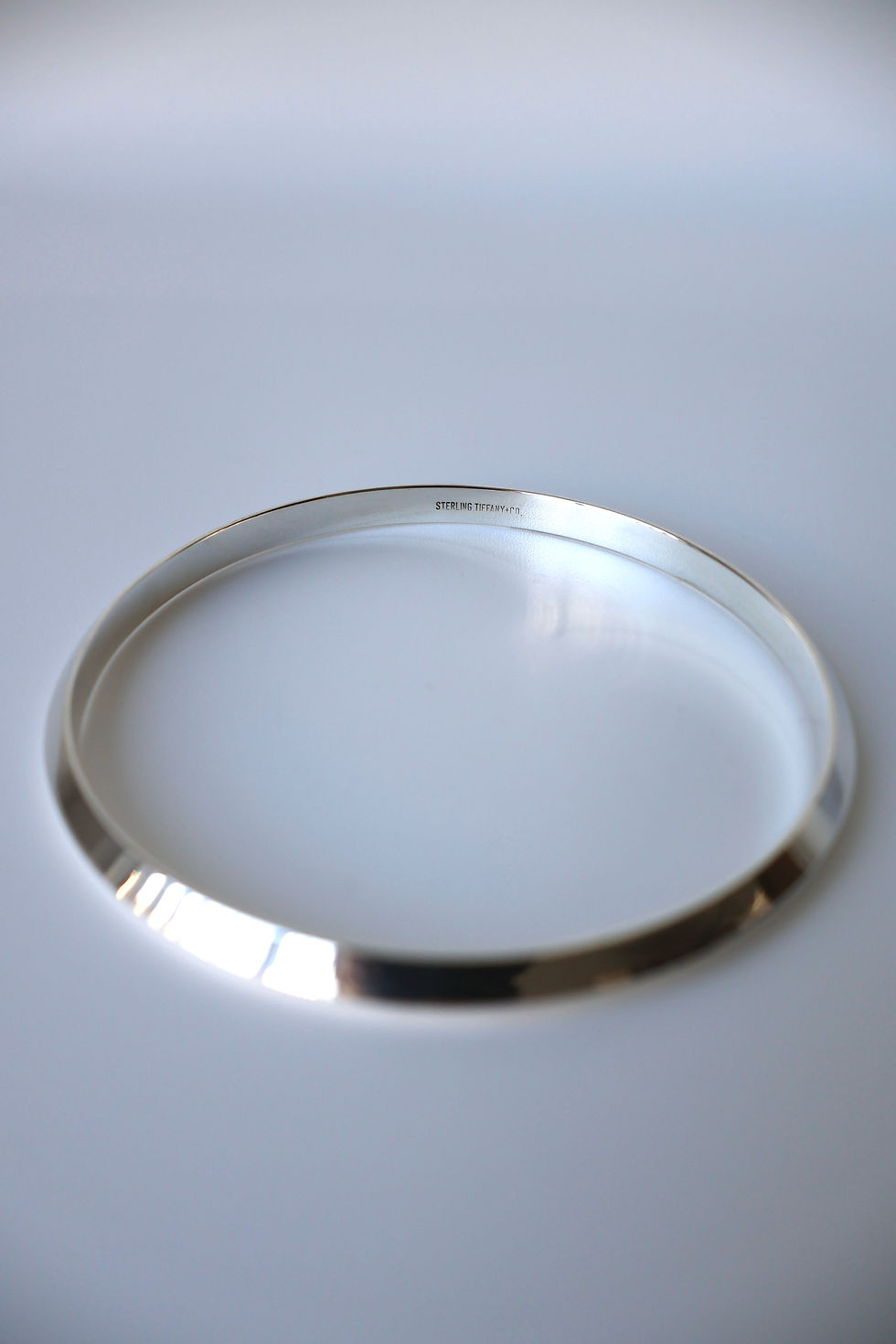 Thumbnail: Tiffany & Co. Vintage Sterling Silver Bangle