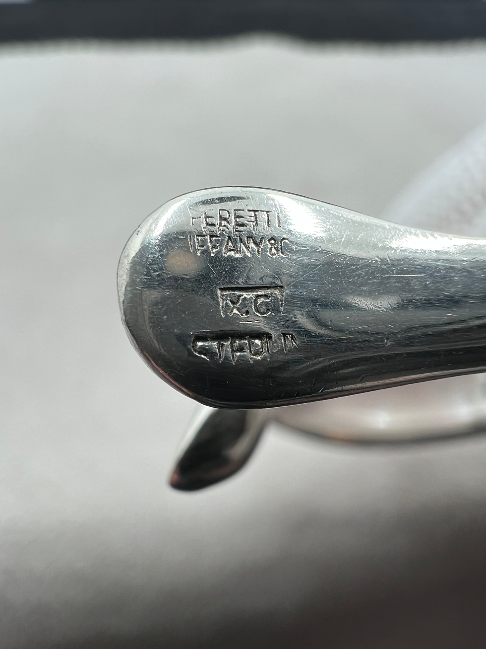 Thumbnail: Tiffany & Co. Elsa Peretti Early Bone Sterling Silver Ear Cuff *RARE*