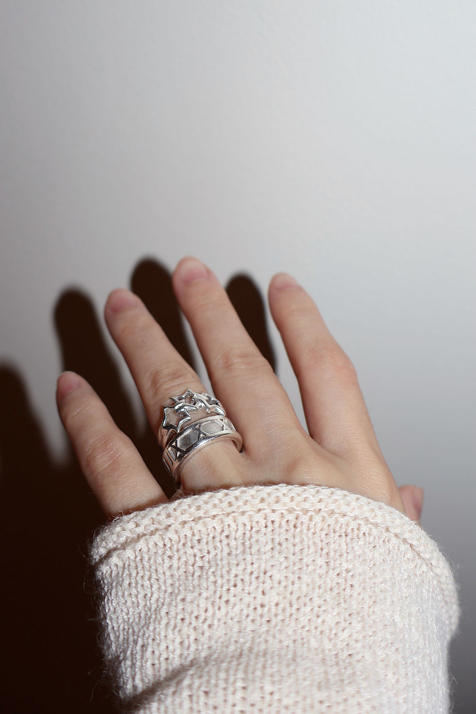 Thumbnail: Tiffany & Co.  1995 Atlas Sterling Silver Band Ring
