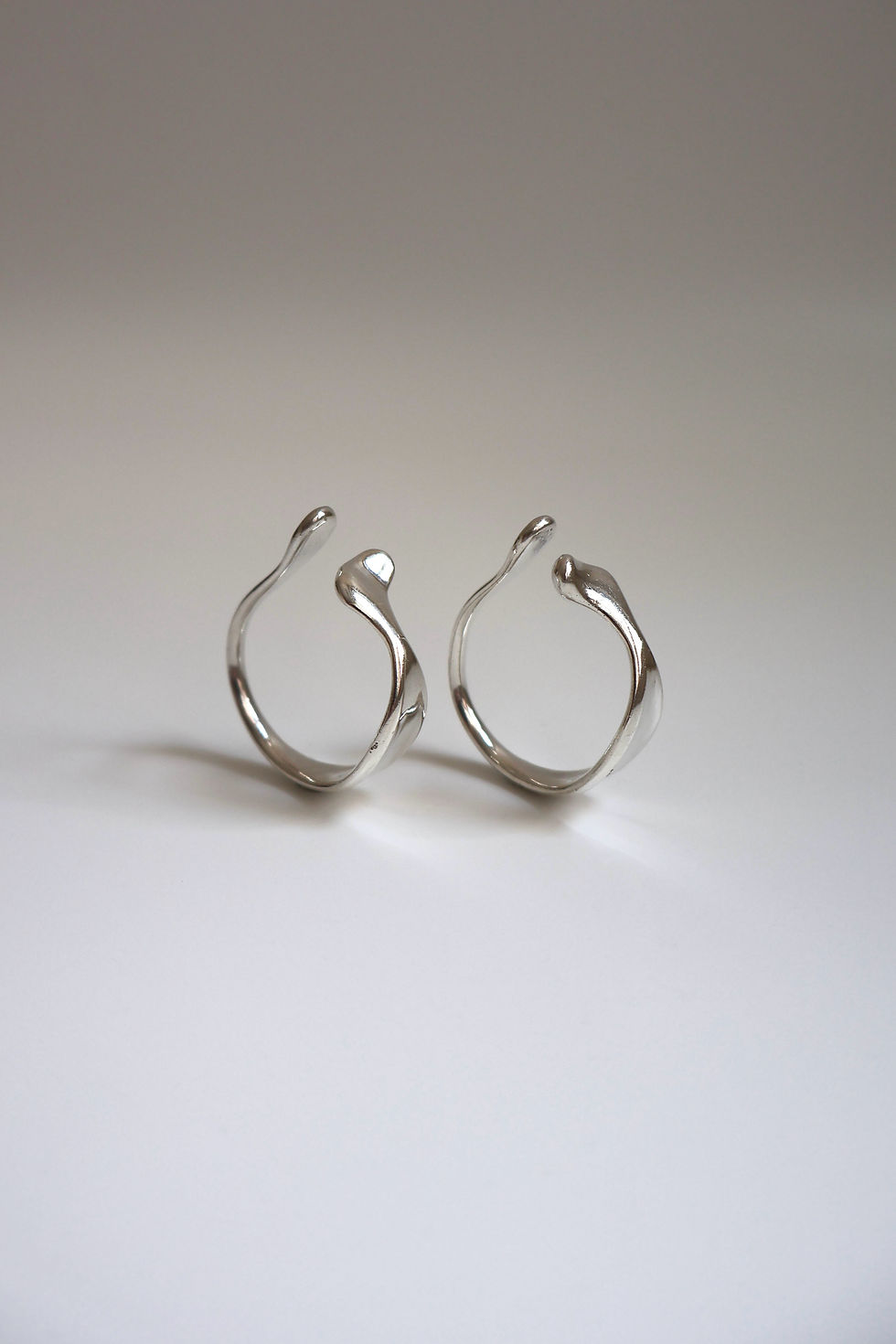 Thumbnail: Tiffany & Co. Elsa Peretti Early Bone Sterling Silver Ear Cuff *RARE*