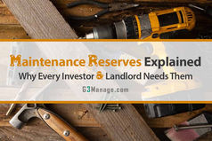 Home repair tools on a wooden workbench symbolizing maintenance reserves for rental property upkeep - thumbnail