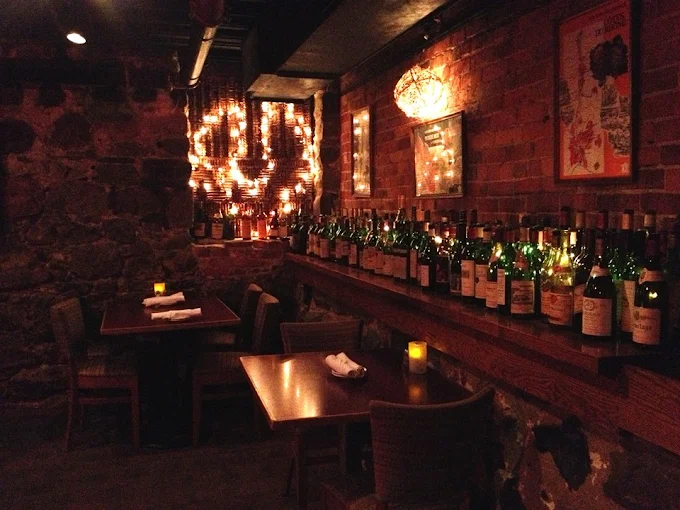 Romantic interior of The Earle restaurant in Ann Arbor, MI featuring fine dining and live jazz atmosphere