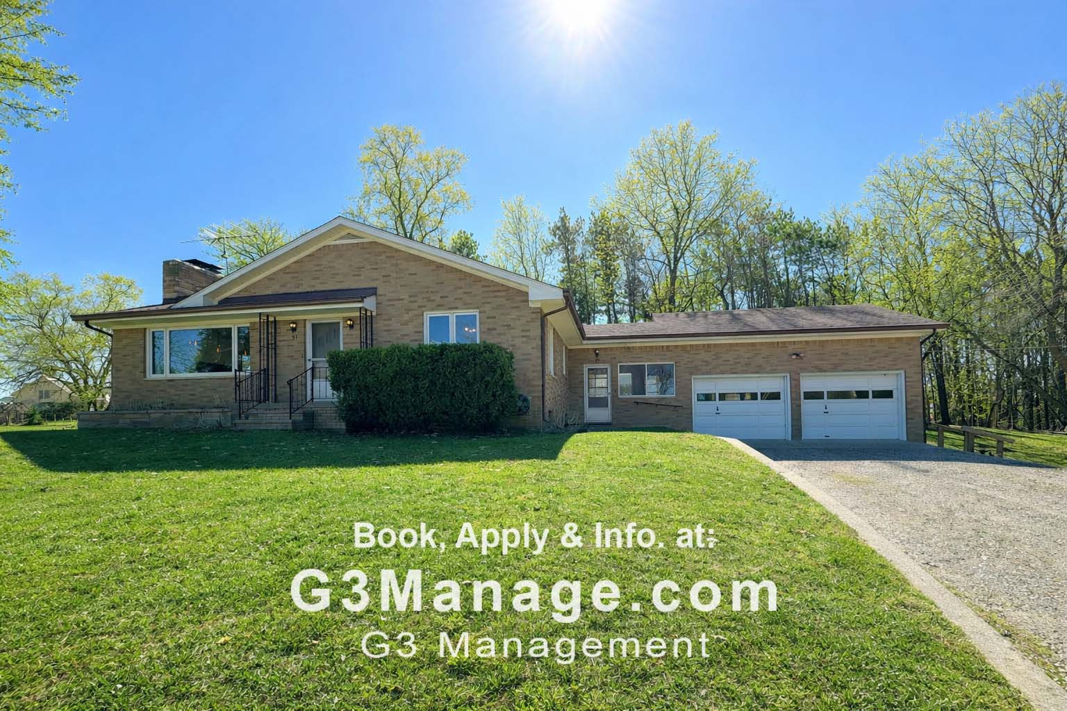 A home in Howell Michigan managed by G3 Property Management