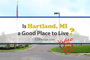 Front exterior of Hartland Township Hall in Hartland, MI, highlighting the town’s civic and community center - thumbnail