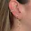 Miniatura: Gold trace Earcuff