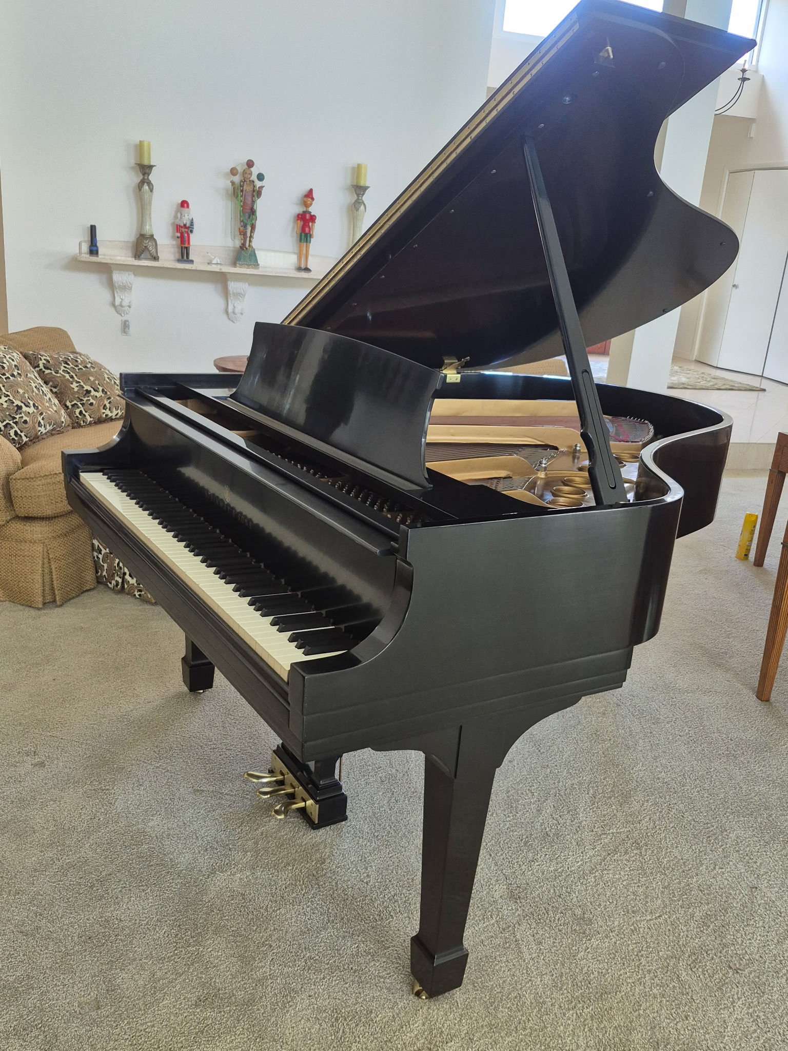 Steinway Model M 1971 Ebony Semi Gloss Refinished & Restored *WARRANTY