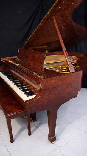 Steinway Crown Jewel Model M 2002, Exotic Kewazinga Bubinga with PianoDisc iQ Player System $59,000 *Warranty*