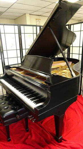 Steinway L 5'10.5" Ebony Grand Piano, $25,000 (WARRANTY) 1925 Just Rebuilt & Refinished