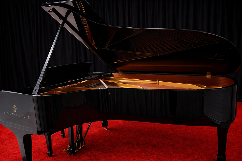 Thumbnail: Steinway Model B Spirio 2016 Grand Piano, Polished Ebony, Showroom Condition