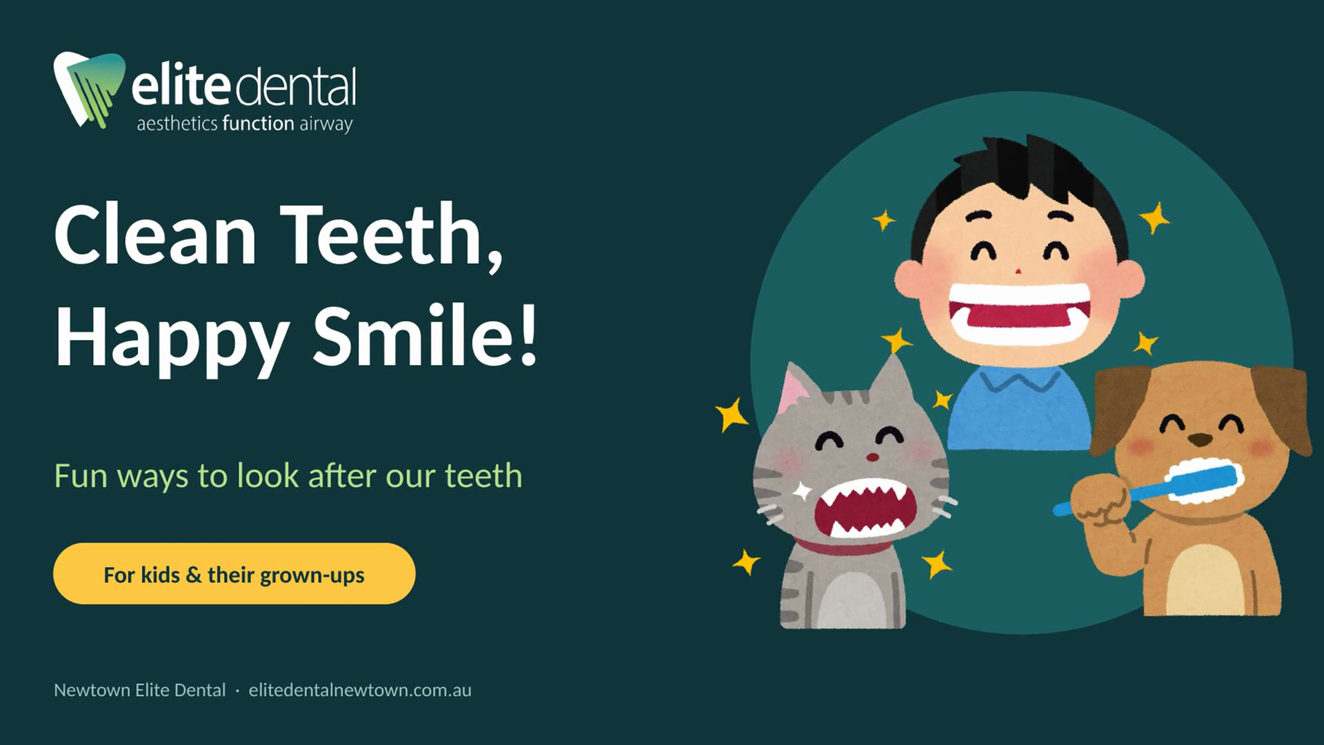 Helping kids build healthy teeth habits: a guide for parents — dental article from Newtown Elite Dental