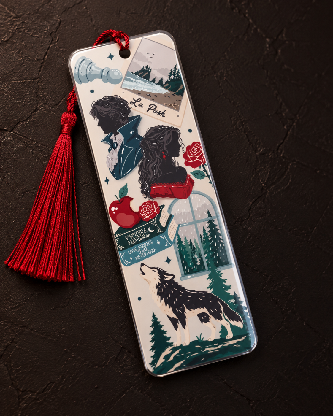 La Push After Dark Double-Sided Bookmark