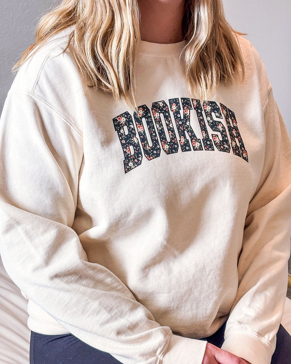 Thumbnail: Bookish Floral Crewneck