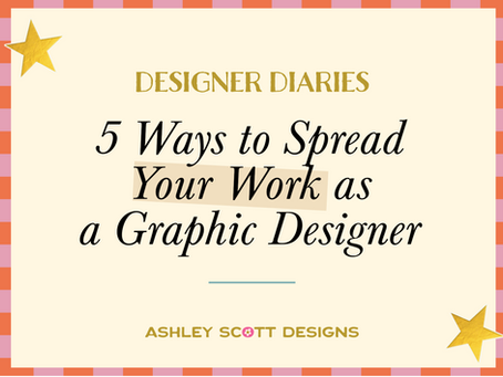 Creative Ways to Spread Your Work As a Graphic Designer