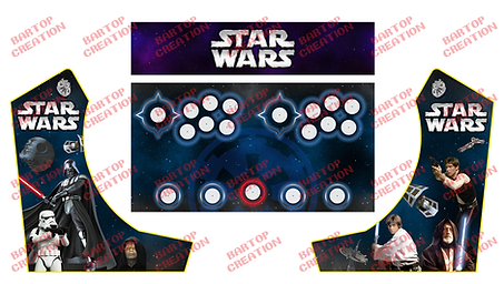 arcade artwork starwars