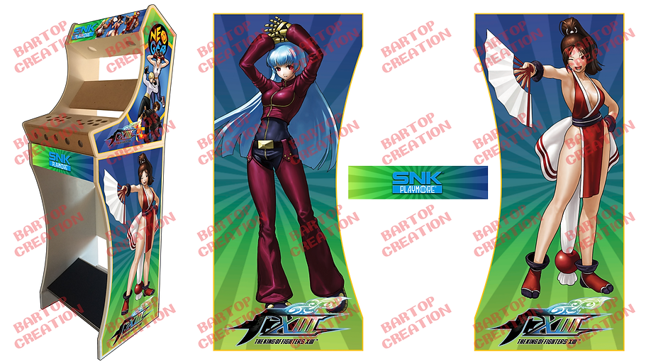 KOF cabinet artwork