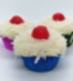 SNOWBALL CUPCAKES