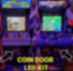Arcade1up LED Light Up Kit for coin doors! 2 and 4 slot options! Free Shipping!