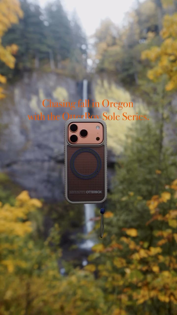 It’s ok to chase waterfalls with a case this good. Our Sole Series is made for all of your