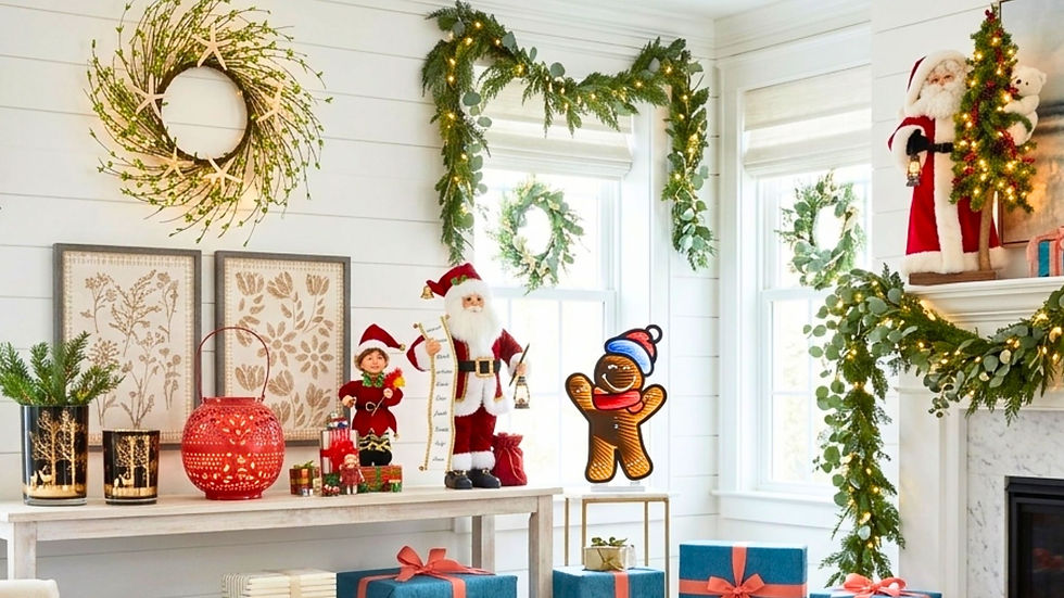 Luxury Coastal Christmas Decor Gifts - A Coastal Christmas