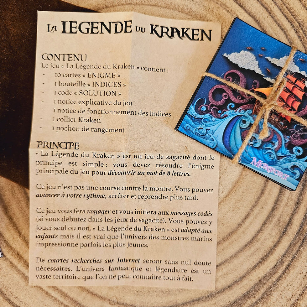 Miniature : LA LÉGENDE DU KRAKEN