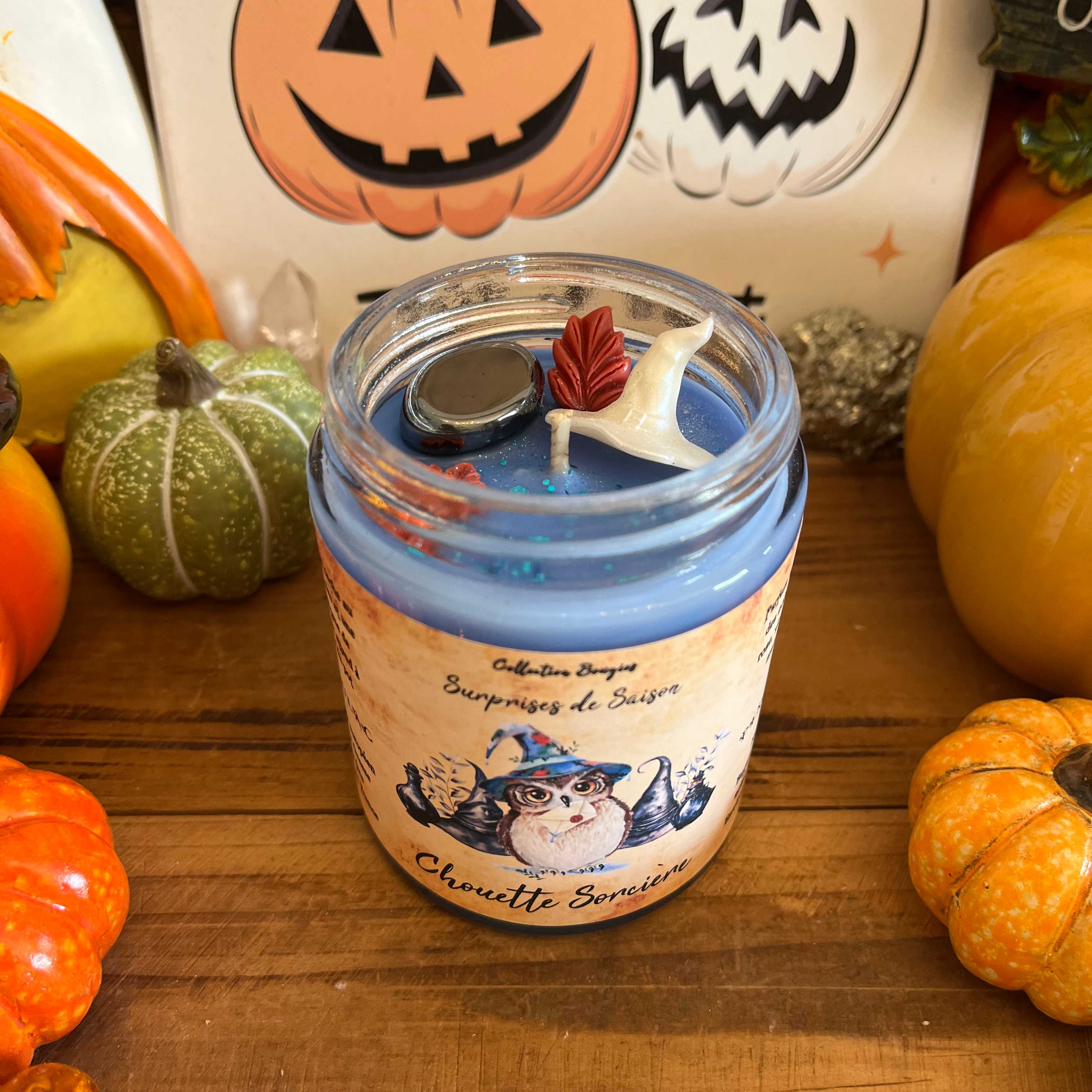 Bougie Parfumée "CHOUETTE SORCIÈRE"