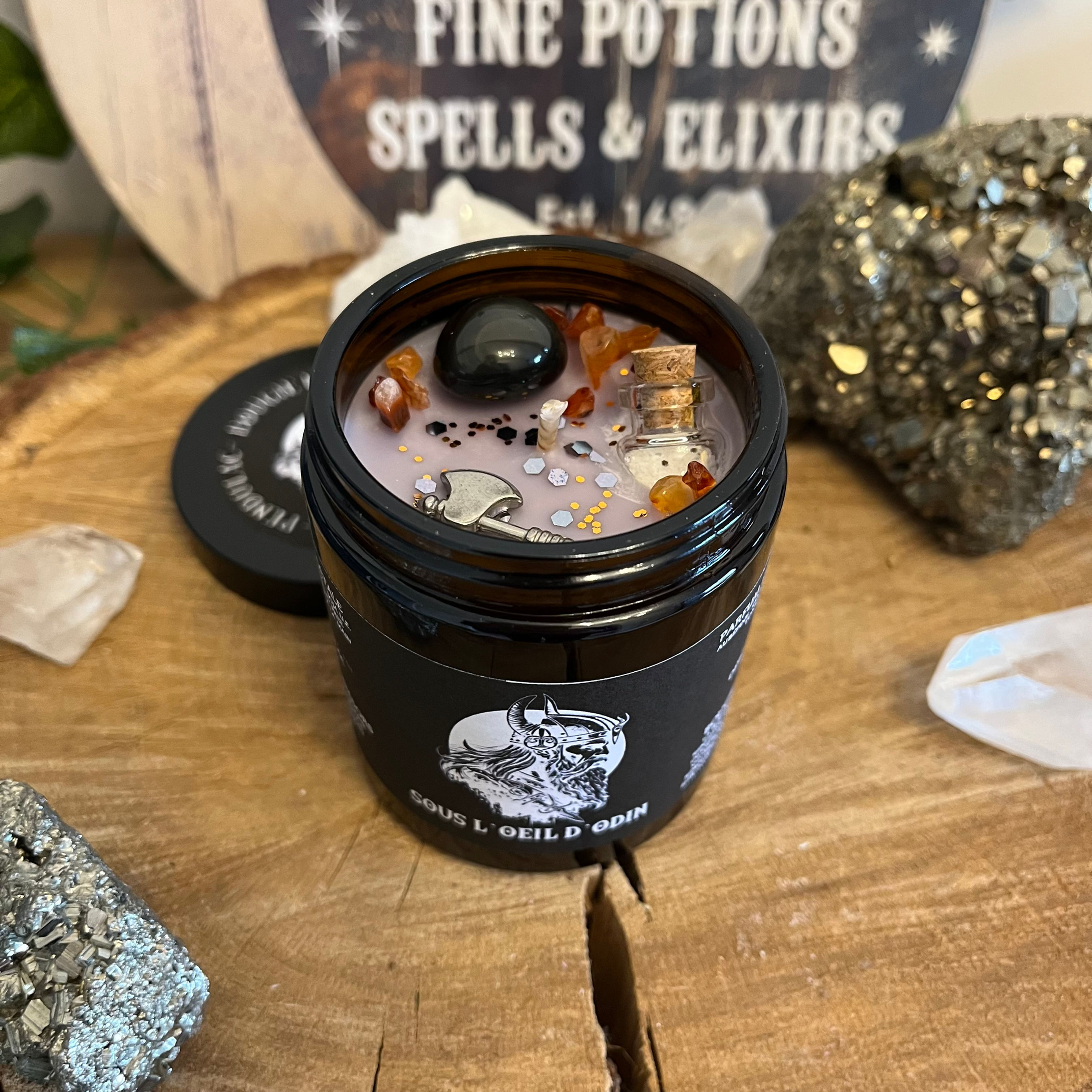 Bougie Parfumée "SOUS L'OEIL D'ODIN"