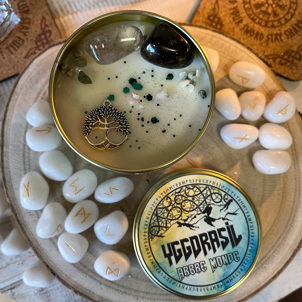 Miniature : Bougie Parfumée "Yggdrasil Arbre Monde"