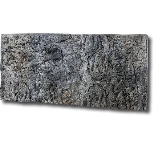 Flexible background for aquarium in grey