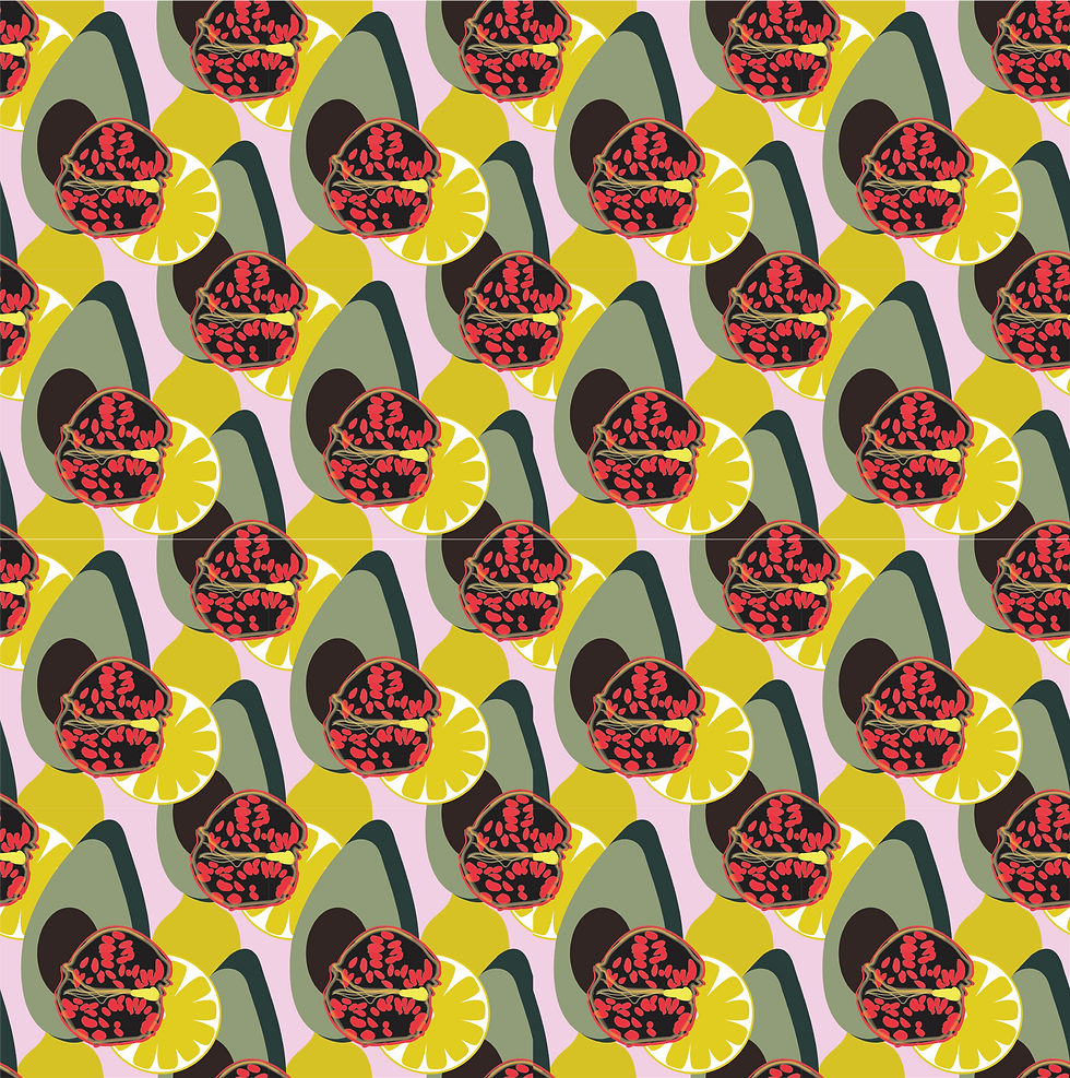 Pomegranate Avocado Lemon Blend (repeated)