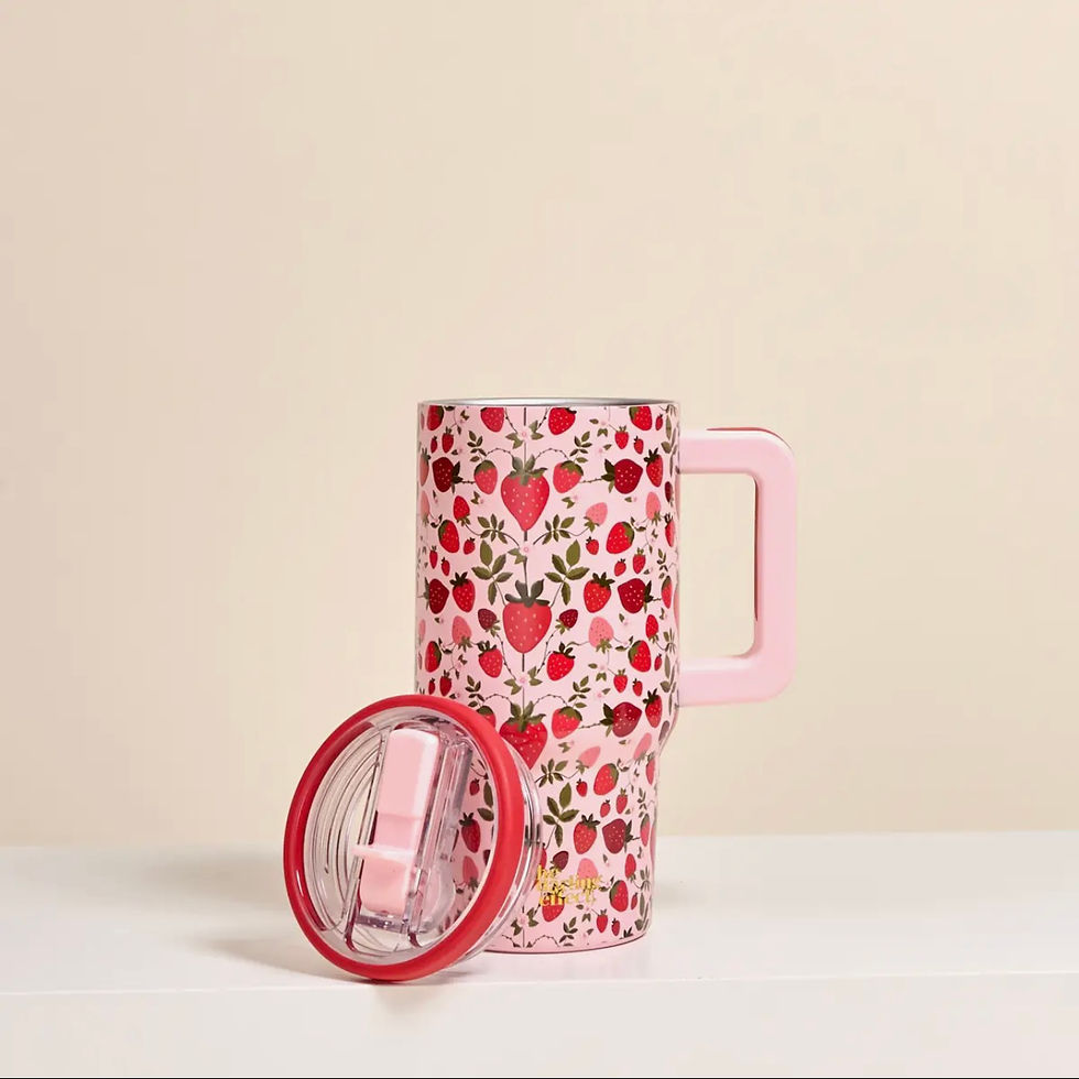 Thumbnail: The Darling Effect- 20 oz Strawberry Fields Tumbler