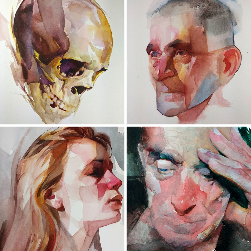 Portrait Painting in Watercolour with Nick Runge