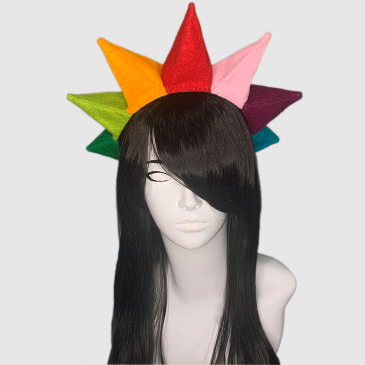 Rainbow crown