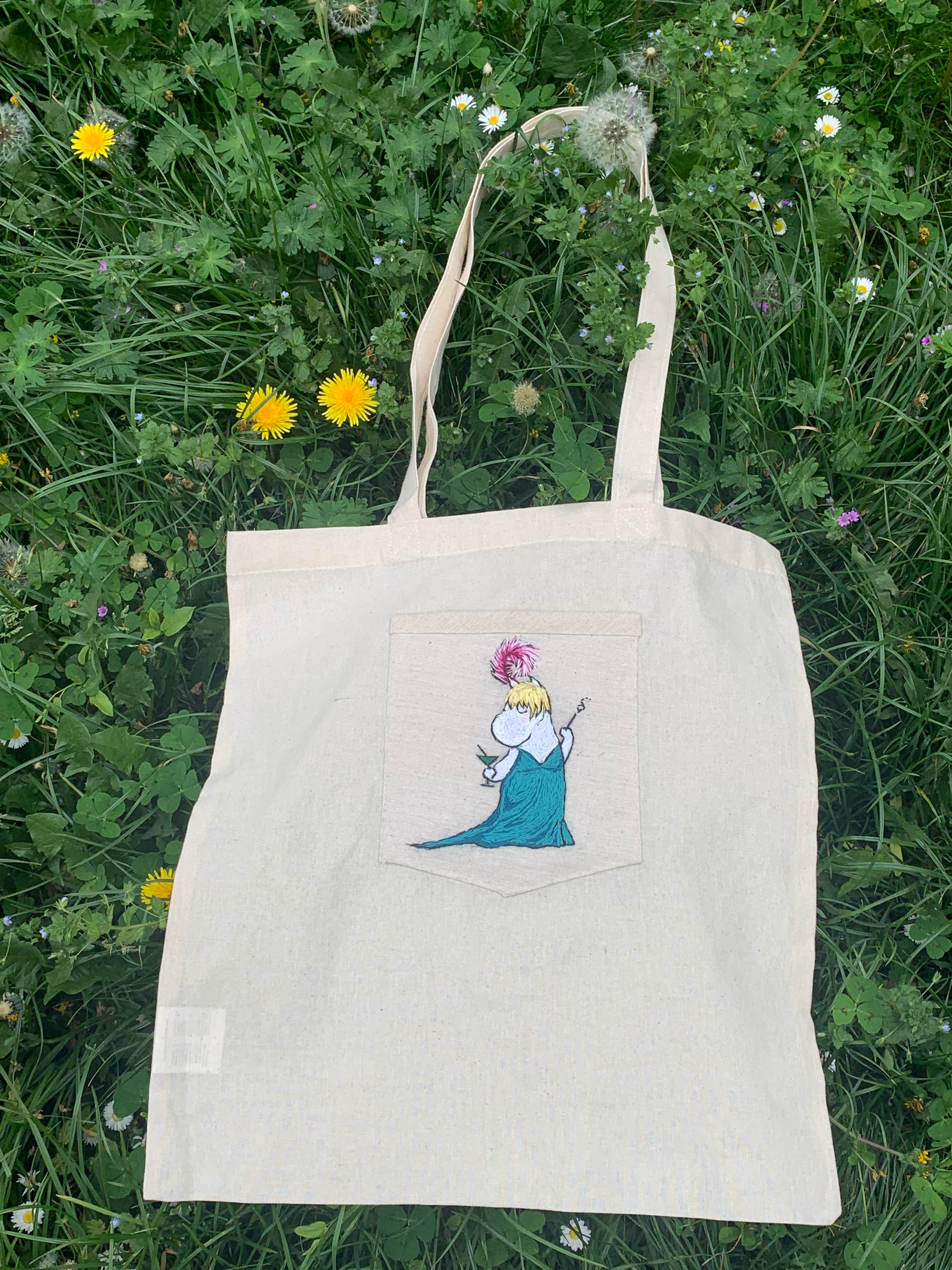 Snorkmaiden tote bag
