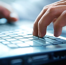 Hands on Computer Keyboard
